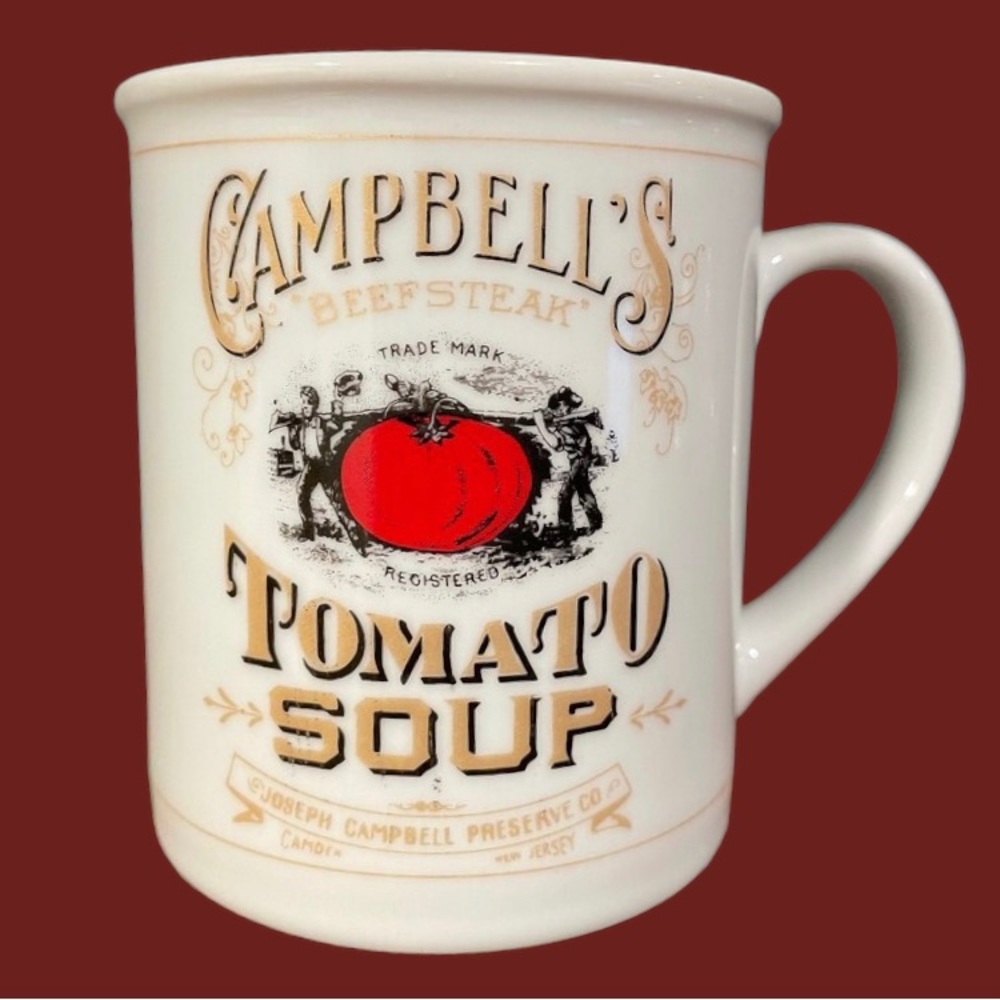 Advertising Mug Campbell's Soup 125th Anniversary Tomato Soup CC9